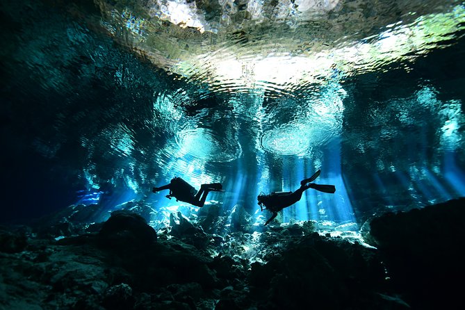 2 dives in Cenote Dos ojos Certified Divers - Cenote Dos Ojos, and why this route gets picked