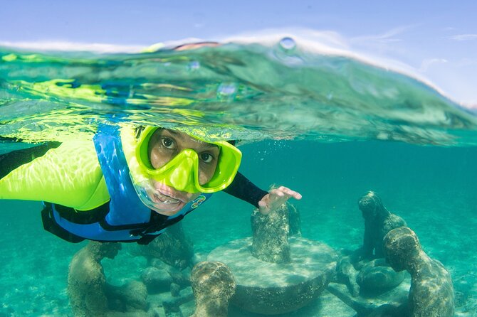 2-Hour Snorkeling Paradise Reef in Cancún Underwater Museum - Drinks, comfort, and small-group pace for a 2-hour outing