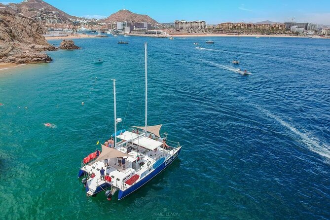 2 Hour Sunset Tour on Catamaran in Cabo San Lucas - Pacific side cruising: whale watching in season and the sunset window
