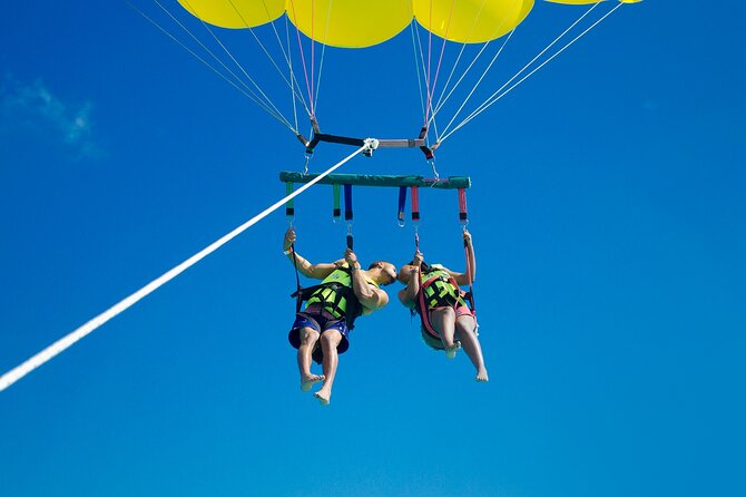 2 in 1 Parasail Cancun and Jet ski - Parasailing to 80 Meters: What the Flight Feels Like