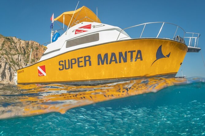 2-Tank Scuba Dive in Cabo San Lucas Reserve for Certified Divers - Manta Scuba Shop and the 4-hour flow of your day