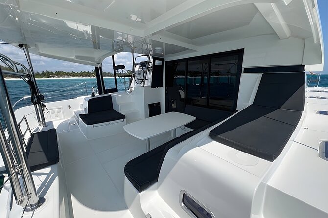 3 Hour Catamaran Experience in a Private 42' Lagoon - What Happens During the Cruise: Puerto Aventuras Water Time and Swim Breaks