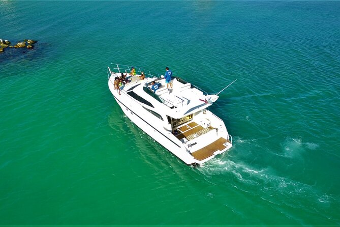 3 Hour Xpu-Ha - 47' Azimut, Tulum, Playa del Carmen, Riviera Maya - Xpu-Ha stop: water time, photos, and paddle boards