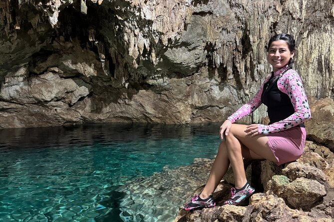4 Cenotes Tour in Homún all inclusive from Merida - Stop 3 and the finish: San Antonio cave cenote, then lunch