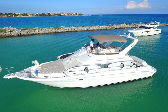 4 Hour - 51' Sea Ray, Tulum, Playa del Carmen, Riviera Maya - Inha Reef snorkeling: gear, guide support, and swim time strategy