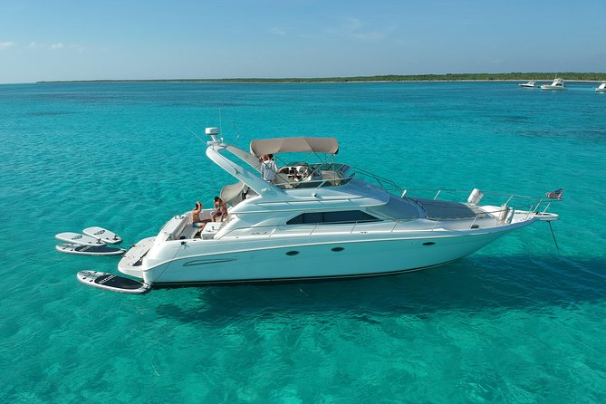 4 Hour - 51' Sea Ray, Tulum, Playa del Carmen, Riviera Maya - The 4-hour half-day plan, and how it feels once you’re out there