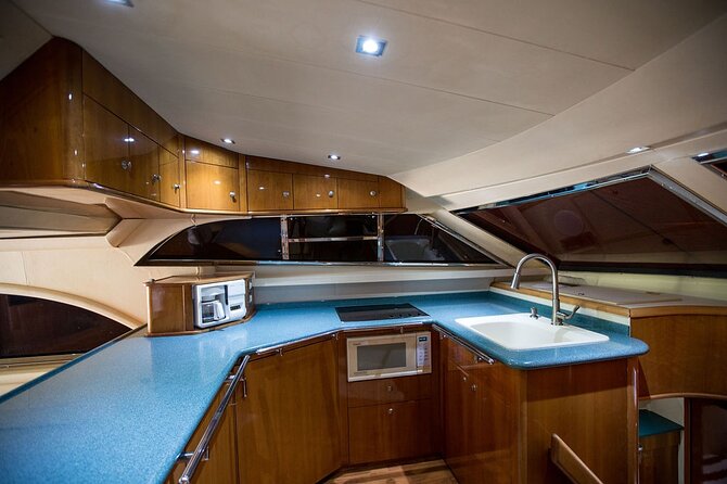 4 Hour - 60' Neptunus - Tulum, Playa del Carmen, Riviera Maya - Lunch, unlimited open bar, and that onboard comfort factor