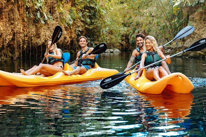 4-in-1 Cenote Tour Guided Experience with Breakfast, Lunch & Wine - Há Water Cenote: Underwater Gardens, Snorkeling, and Kayak Time