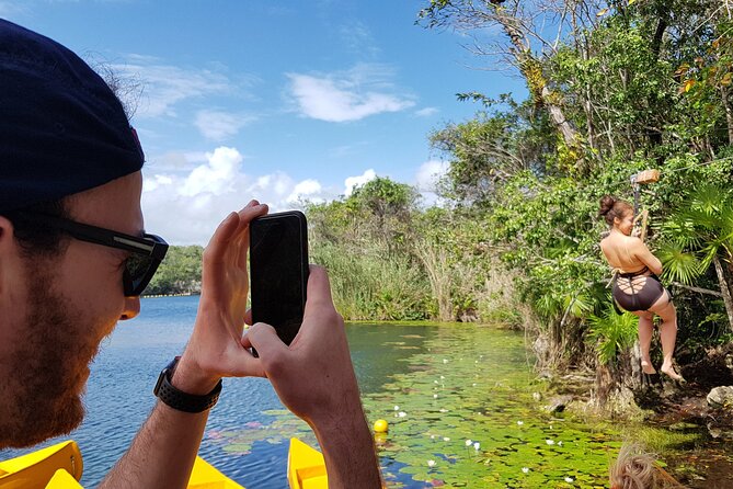 4 Private Cenotes, Zip-Lines, Canoes & Mayan Village with Delicious Lunch - Tankah Beach: Where Your Day Gets Active
