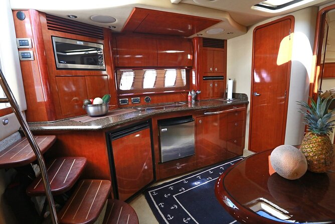 5-Hour Private 40' Yacht 2-Stop Tour to In-Ha reef with Food, Drinks & Snorkel - The Meeting Point and Getting Ready for 5 Hours on Water