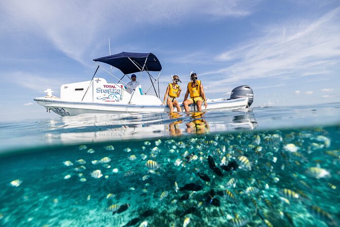 5-in-1 Cancun Snorkeling: Turtles, Reef, Musa, Shipwreck, Cenote - Five Stops, One Day: How This Tour Works in Real Life