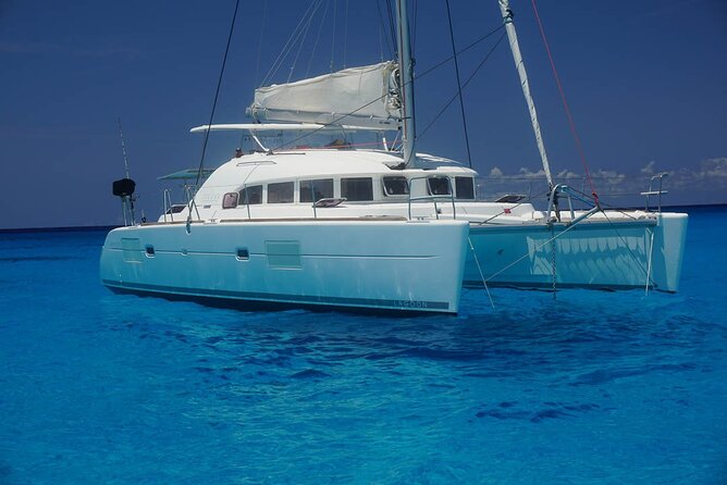 5H Private 40'Catamaran All-Inclusive in Tulum & Playa del Carmen - Stop 2: La Bocana, shallow clear water, and the music-and-food finale