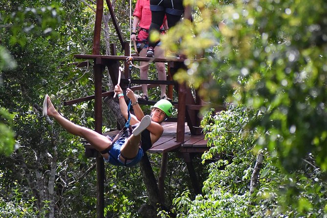Admission Ticket to Cenotes Zapote EcoPark - Snorkeling with included masks, life jackets, and jump platforms
