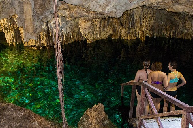 Admission Ticket to Cenotes Zapote EcoPark - On-site comfort: showers, restrooms, lockers, hammock area, and wifi
