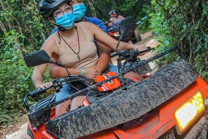 Adrenaline Tour with ATV, Ziplines and Cenote from Cancun - ATV through the jungle: the fun is real, but the rules matter