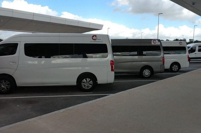 Airport Transfers to Playa del Carmen - Private van (ROUND TRIP) FLAT RATE - Cancun Airport Pickup: Name Sign, Text Updates, and Less Taxi Chaos