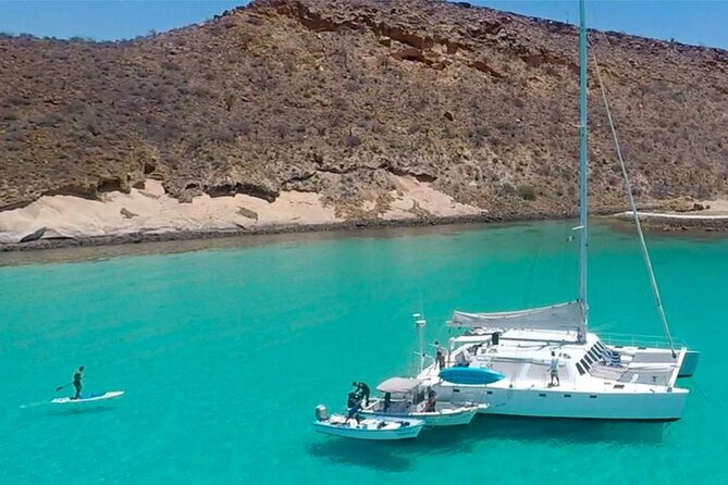 All-Inclusive catamaran Espiritu Santo Island Tour from Los Cabos - Boat comfort that matters on a 12-hour day