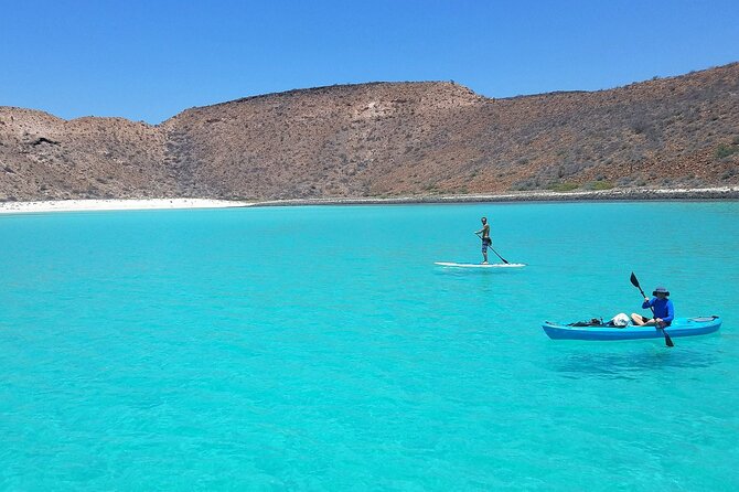 All-Inclusive catamaran Espiritu Santo Island Tour from Los Cabos - When the sea gets rough: the Balandra Bay plan