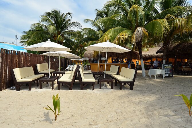 All-Inclusive Isla Mujeres Catamaran with Free Transportation - Getting to Playa Tortugas and doing a fast check-in