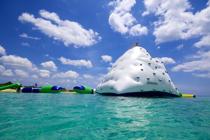 Aquatic Park at Mr. Sanchos Beach Club - The beach club setting: white sand, Caribbean color, and family energy