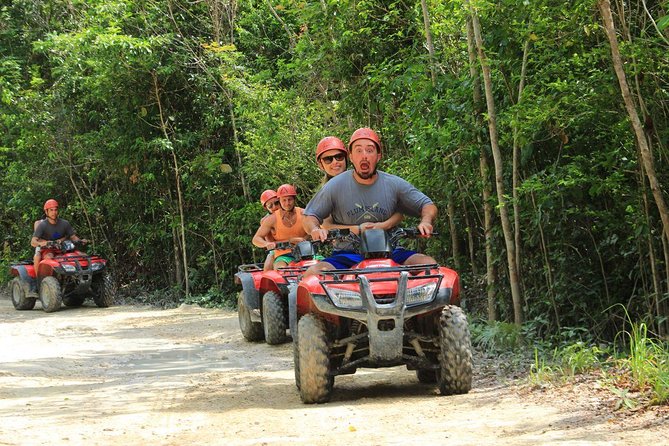 ATV Adventure Combo with Snorkeling, Ziplines, Cenote, and Lunch - A Reef, Jungle, and Cenote Day in Scenic Puerto Morelos