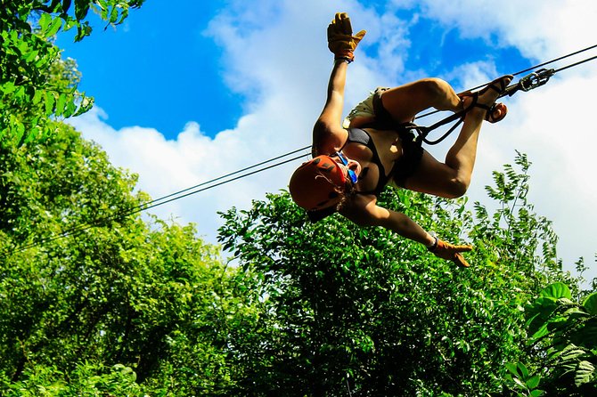 ATV Adventure, Interactive Bridges, Ziplines, Cenote and Lunch - Lunch, tacos, tequila tasting, and the Mayan show
