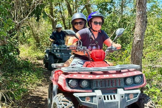 Atv and Cenote All Terrain - Jade Cavern cenote: coral-cave vibe, water relief, and bat spotting