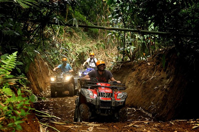 ATV Combo Horseback Riding, ATV, Ziplines, Cenote and Lunch - ATV Challenge Road Through the Jungle