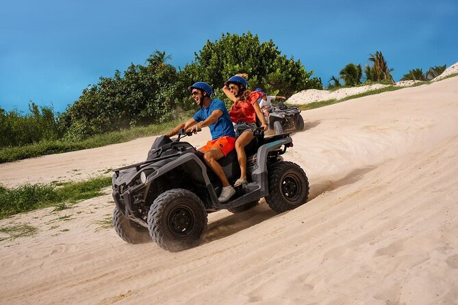 ATV or Speed Boat or Wave Runner with Beach Club In Riviera Maya - Playa Maroma pickup, meeting point, and the 2.5-hour reality check