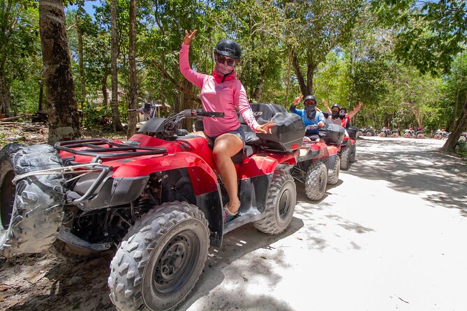 ATV to Jade Cavern, Mud Trails, Snorkel and Lunch with Open Bar - The ATV ride to Jade Cavern, built for mud trails and control