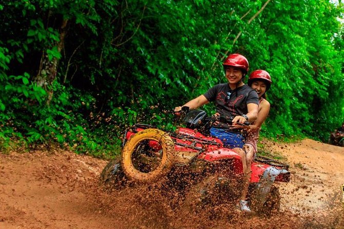 ATV Tour with Cenote swim, Ziplines, Transportation and Lunch Included - Lunch and the Food Stop: Two Tacos, Plus the Drinks Moment
