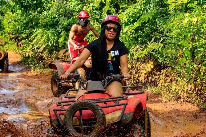 ATV Tour with Cenote swim, Ziplines, Transportation and Lunch Included - Cenote Swim: Sacred Water, Multiple Entry Styles, and Time Pressure