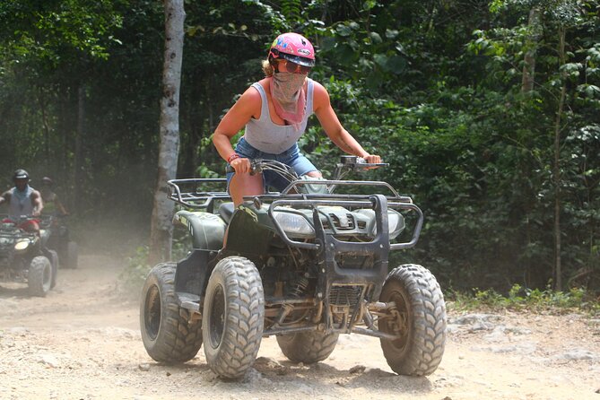 ATV, Ziplines & Cenote. Lunch & Tequila Tasting Included - Cenote Cooldown: Underground Water, Cliff Jumps, and Stairs