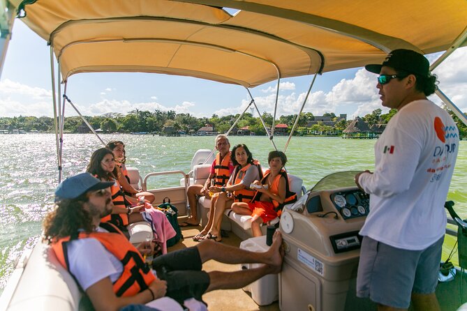 Bacalar 101- Private Tour of the Lagoon of the 7 Colors - Food and drinks on the water: fruit picnic, natural drinks, and snack breaks