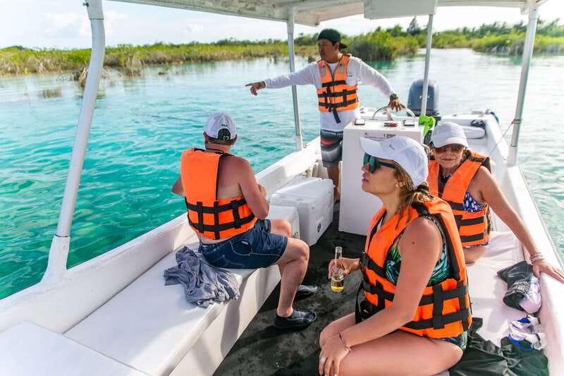 Bacalar: 3 Hour Boat Trip with Swimming & Drinks - Stromatolite Barrier and what it means beyond a photo