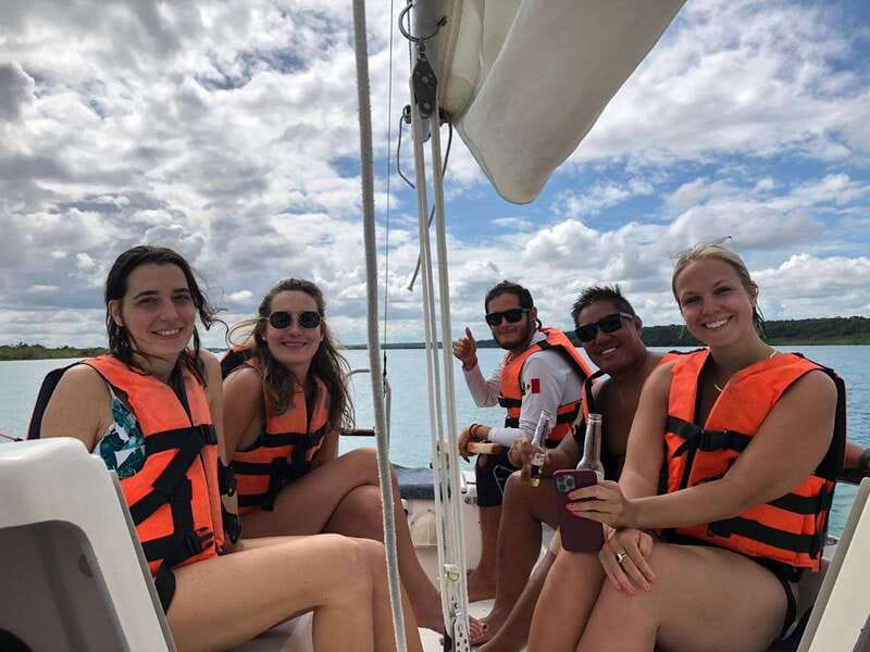 Bacalar: Group Sailing Trip with Swimming and Drinks - Pirate Canal and Bird Island: the swimming stops that make the trip