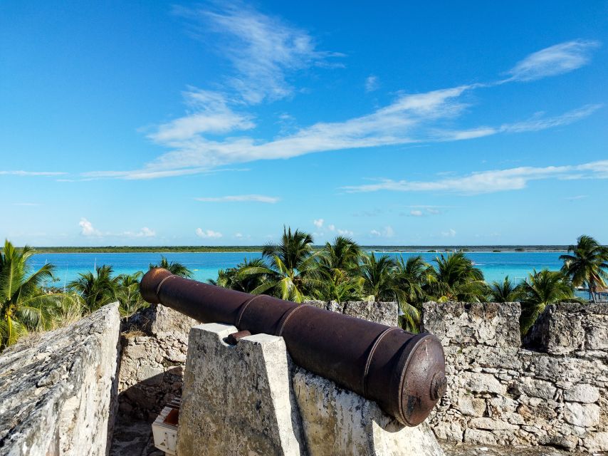Bacalar: Lagoon, Pirate Canal, Stromatolite Day Trip w/Lunch - Isla Pájaros, a quiet reset with birds taking over