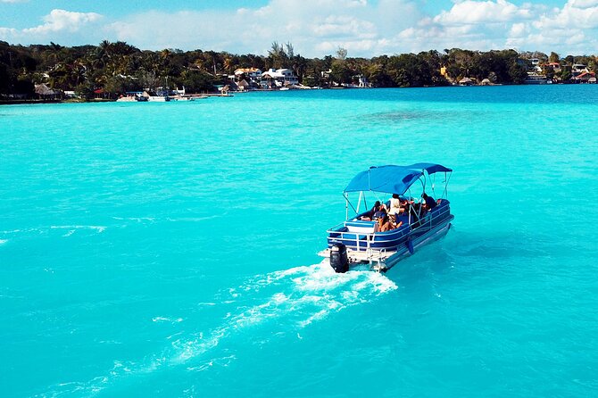 BACALAR Seven Color Lagoon Boat Excursion from Costa Maya - Drinks on the water: beer and tequila, plus clear expectations