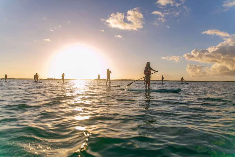 Bacalar: Sunrise Paddleboard Tour with Floating Picnic - Meeting point at Casa China Bacalar, and how to not lose time