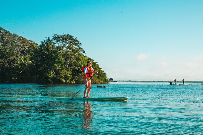 Bacalar Sunrise Stand Up Paddleboard Tour with Breakfast & Photos - Pirates’ Channel sunrise colors, plus breakfast that tastes like a reward