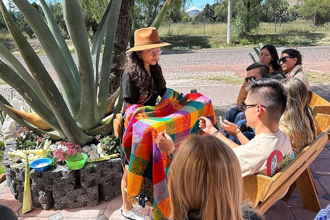 Balloon flight + Breakfast in cave + Pyramids + Pick up CDMX. - Maguey, Obsidian, and Mezcal Tastings at the Artisan Cooperative