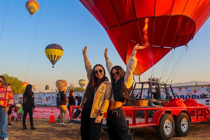 Balloon Flight + Cave Breakfast + Pick Up from CDMX or We Fly - CDMX Pickup Times and Meeting Without Chaos