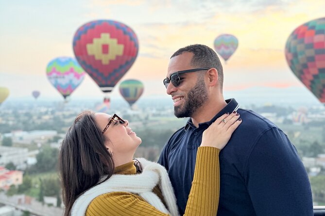 Balloon flight + CDMX pickup + Buffet Breakfast - Early Pickup for Teotihuacan: the 3:00am reality