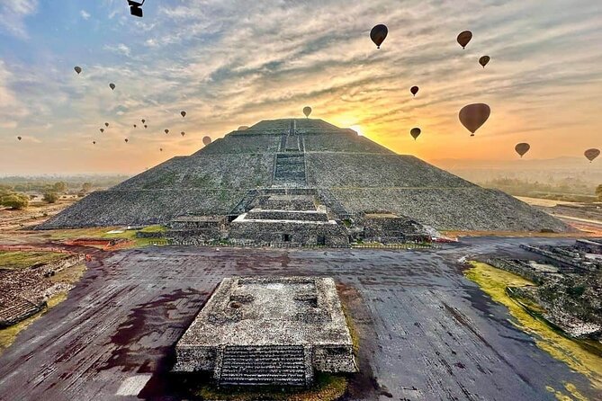 Balloon flight Teotihuacan, Breakfast in a cave Pick up in CDMX - Key highlights you will care about