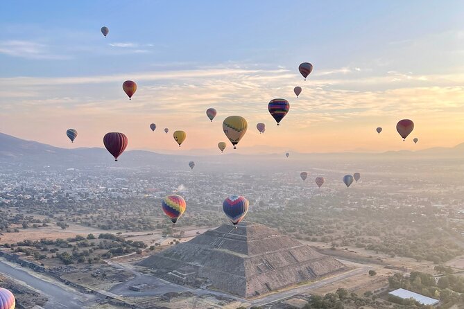 Balloon flight with pyramids tour and transportation from Mexico City - Key points to know before you go