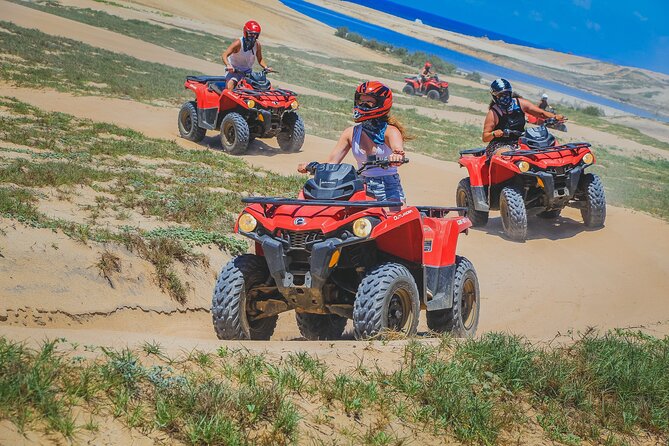 Beach, ATV, and Camel Ride Combo Tour - Pickup and meeting: protect your first hour