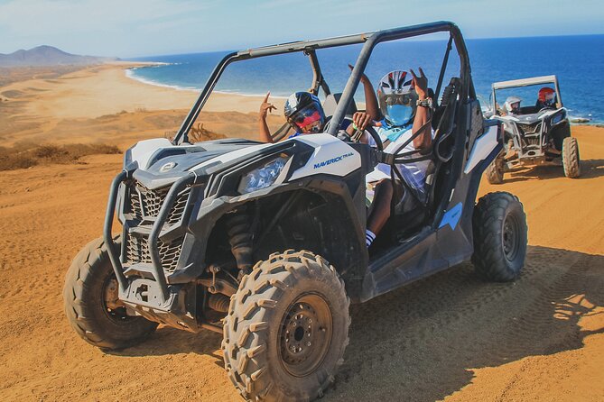 Beach UTV and Sky Bike Combo in Cabo - Quarter horse time and Playa Migriño: sand views with real Cabo texture