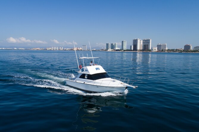 Bertram 38' Convertible Boat in Puerto & Nuevo Vallarta - Fishing and kayaking: mix in the watersports