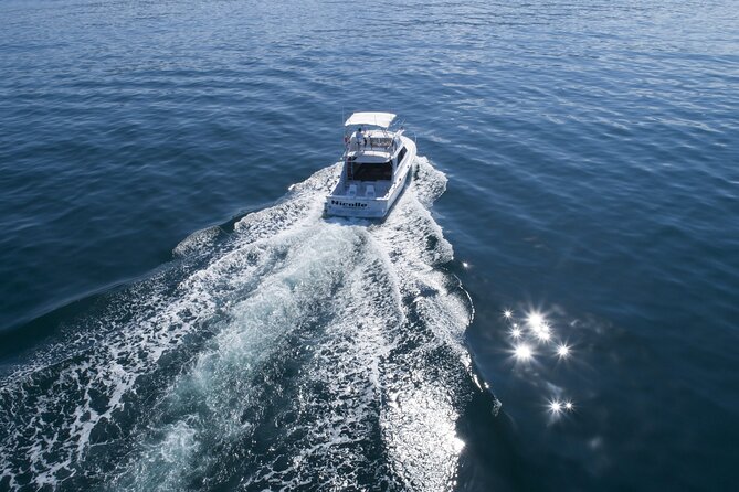 Bertram 38' Convertible Boat in Puerto & Nuevo Vallarta - Group size and the private vibe, up close