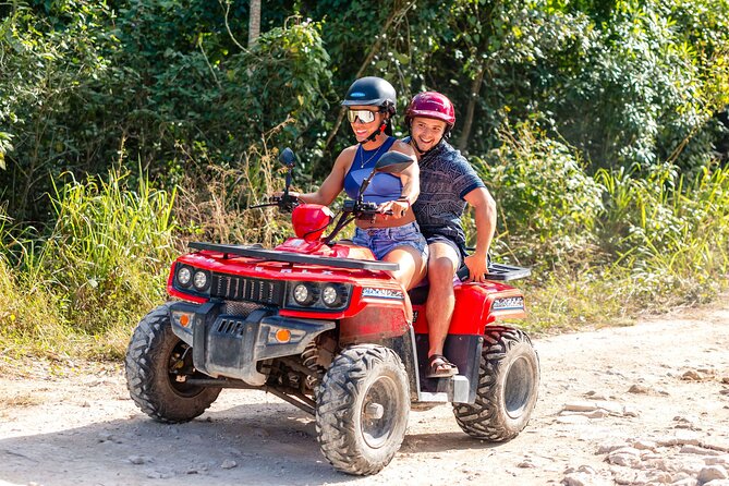 Best Cozumel ATV Jungle Tour + Jade Cavern + Beach + Locker - Guide Quality and Safety on the Trails (Oscar and Angel)